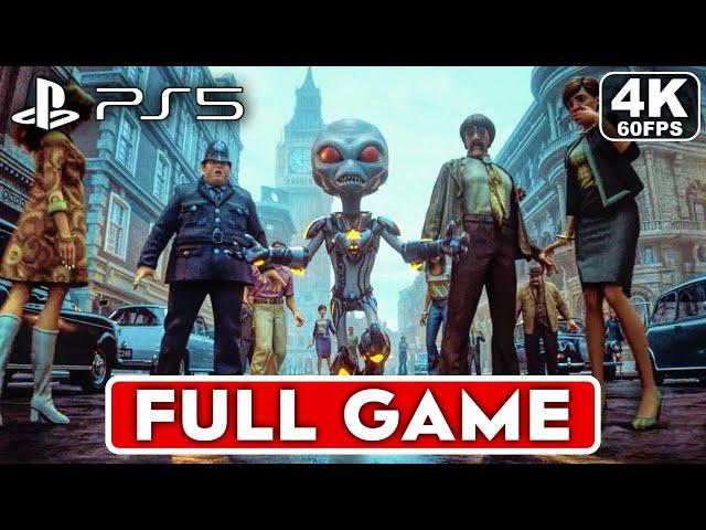 DESTROY ALL HUMANS 2 REPROBED Gameplay Walkthrough Part 1 FULL GAME [4K 60FPS PS5] -  No Commentary