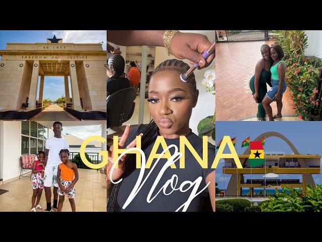 GHANA TRAVEL VLOG| FAMILY, FRIENDS, FOOD, AND ENJOYMENT