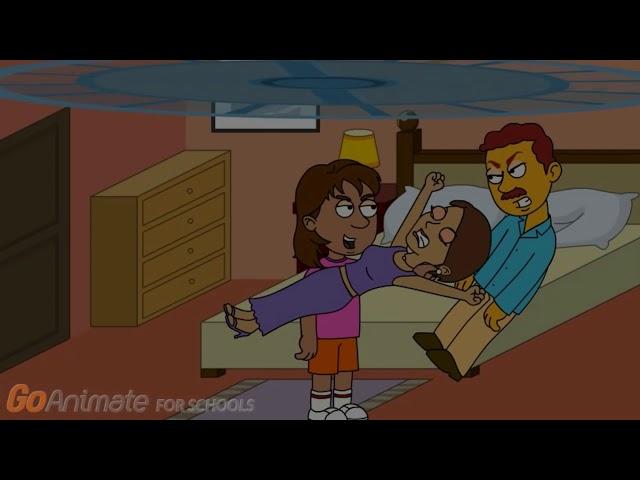 Dora's Parents Hit The Ceiling Fan (JULIAN3535 REUPLOAD)