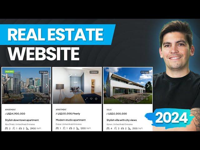 How To Make A Real Estate Website with Wordpress 2024 ️