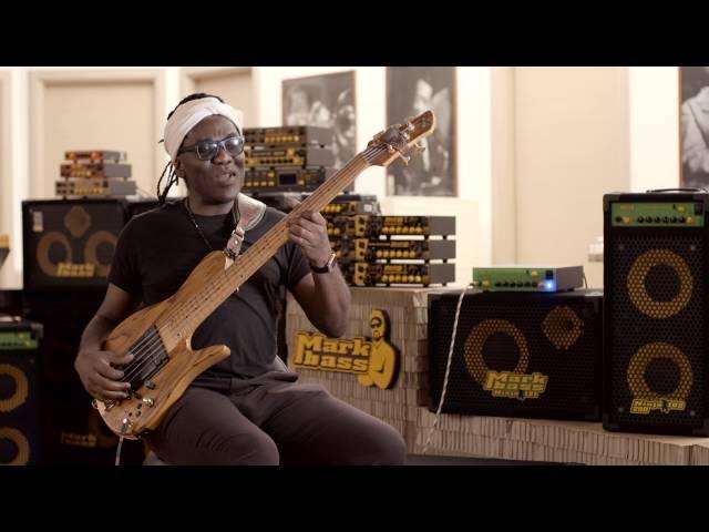 Richard Bona at Markbass Headquarters.