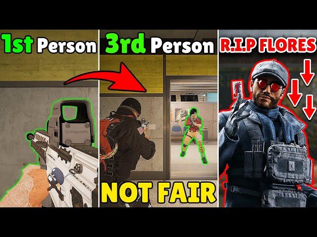 NEW Season is BAD! | Unfair THIRD Person Flores Ruins Rainbow Six Siege