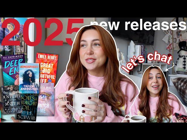 let's chat about 30 new book releases for 2025  | bookmas day 6