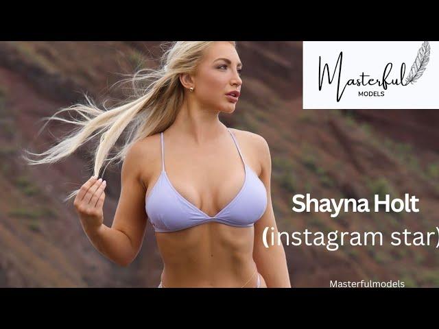 Shayna Holt | Instagram | model | masterfulmodels | super stylish | bio & info