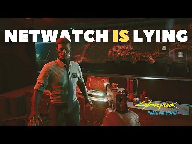 The Biggest Lie Netwatch Ever Told | Cyberpunk 2077 Theory