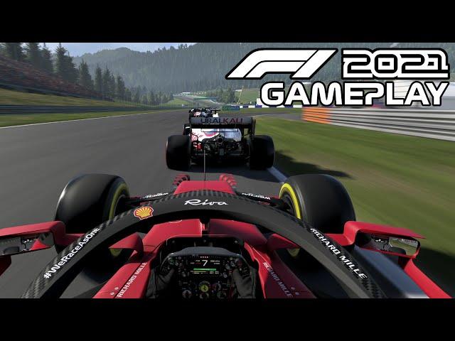 F1 2021 Gameplay | Charles Leclerc in Ferrari at Red Bull Ring | 25% Race from Last | Formula 1 2021