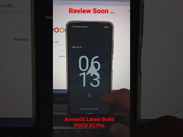 Poco X3 Pro ArrowOS 12 Official Build is smooth and perfect