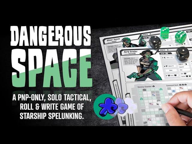 How To Play Dangerous Space | The $4 Roll’n’Write