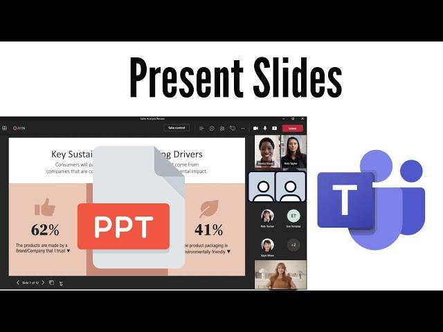 How to present PowerPoint in Microsoft Teams