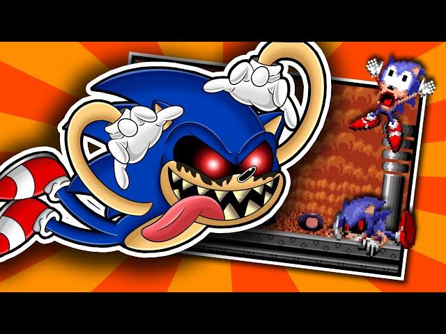 Sonic, but it's SPOOKY! (EP 2) - SONIC.EXE | Ordinary Sonic Rom Hack