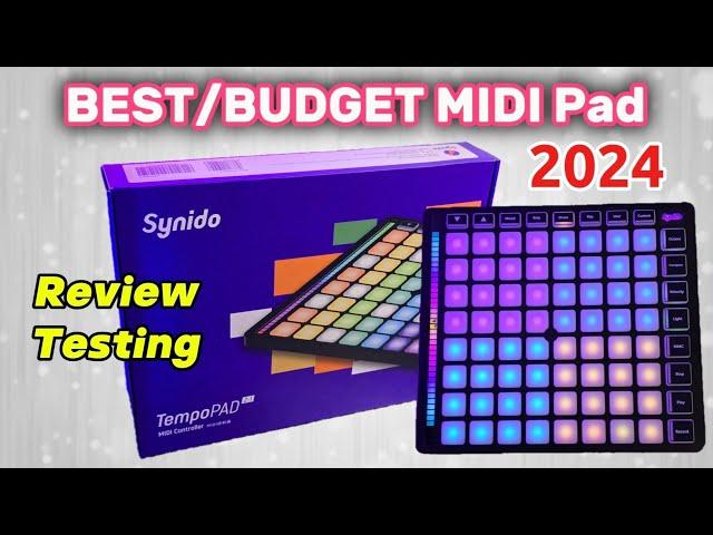 Synido TempoPAD Z-1 P64 MIDI Controller - A WALK THROUGH