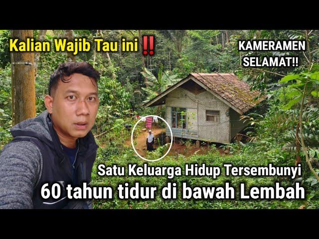 KISAH MISTERIUS!! 60 TAHUN TERSEMBUNYI PILIH TINGGAL DI RUMAH TENGAH HUTAN