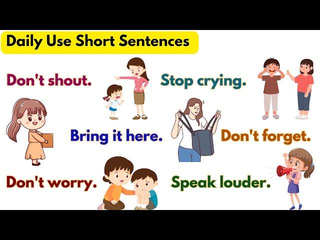 Easy English Sentences for Kids | Learn Simple Sentences | Improve Speaking Skills #learnenglish