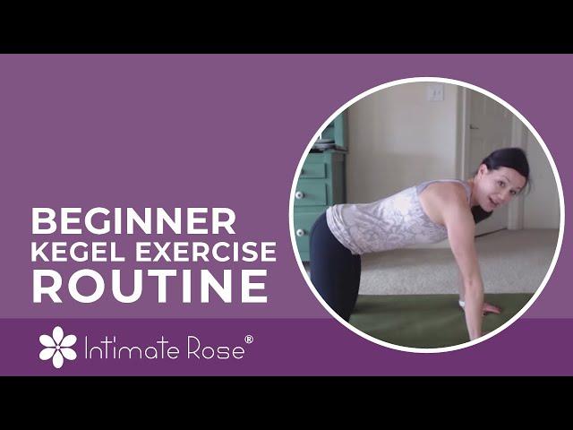 Beginner Kegel Exercise Routine with Intimate Rose Pelvic Floor Weights