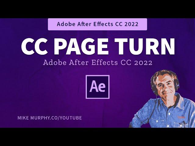 After Effects: How To Use CC Page Turn Effect