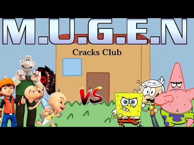 MUGEN Request 124: Upin dan Ipin, BoBoiBoy, Wallace vs SpongeBob, Patrick Star, Lincoln Loud