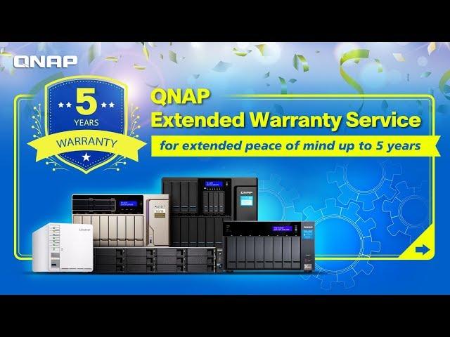 QNAP Extended Warranty Service  for extended peace of mind