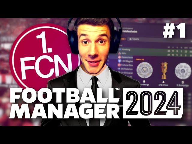 ES GEHT WIEDER LOS! | FOOTBALL MANAGER 24 | 1. FC NÜRNBERG KARRIERE #1