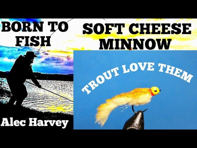 FLY TYING - SOFT CHEESE MINNOW.