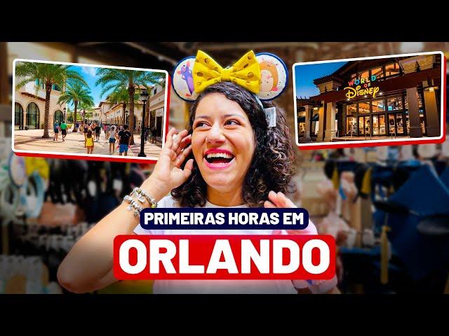 CHEGUEI ORLANDO! Viagem Brasil-EUA, IMIGRAÇÃO, nosso HOTEL, DISNEY Springs, DICAS e todos os PREÇOS!