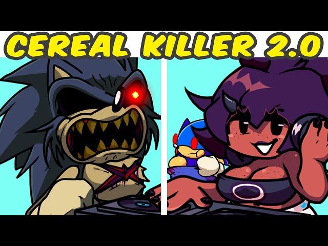 FNF VS Sonic.EXE Cereal Killer 2.0 FULL MOD (Lord X VS Sunky) | FNF MOD/HARD | Friday Night Funkin