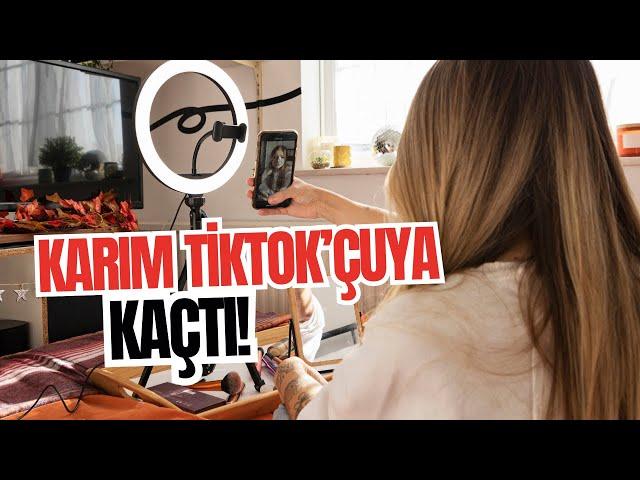 Karım TİKTOK'ÇUYA Kaçtı !! 