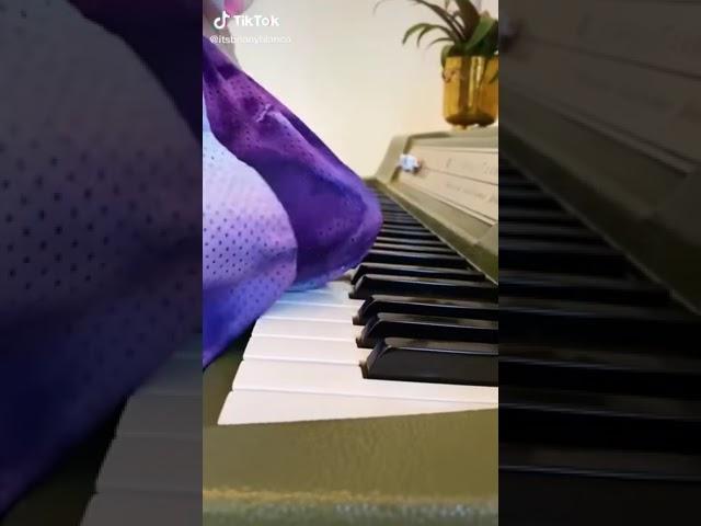 ×Guy trips and shows insane piano skills