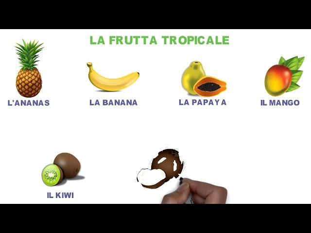 LA FRUTTA (lessico italiano)