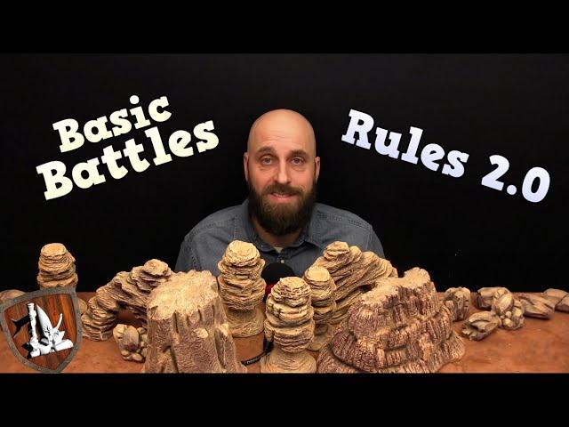 NEW FULL RULES! Basic Battles  - Version 2.0 | Tabletop Games for Kids