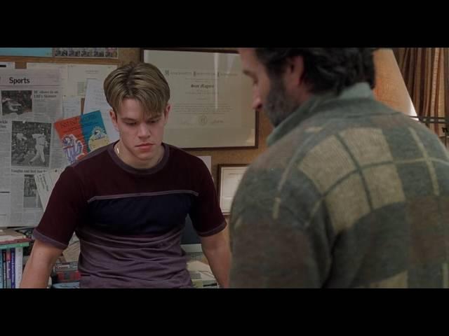 Good Will Hunting  .. the saddest scene ever