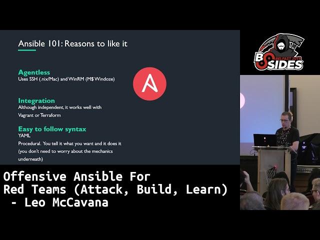 Offensive Ansible For Red Teams (Attack, Build, Learn) - Leo McCavana