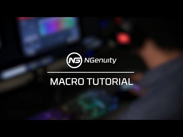 Creating Macros Tutorial - HyperX NGenuity Software
