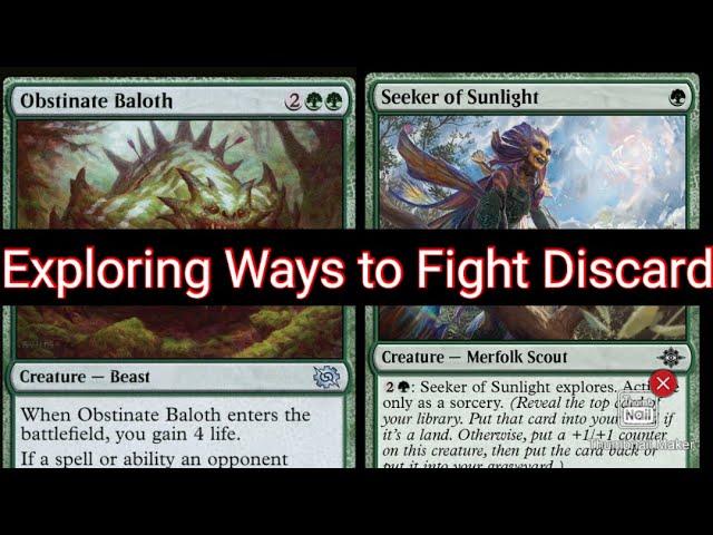 Exploring Baloths | MTG Arena | Standard Best of 1 | Mono-Green