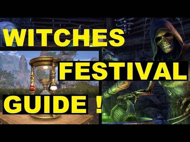 ESO Witches Festival Event Guide! - (Final Morph!) Elder Scrolls Online