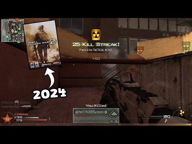 MW2 In 2024 is EASY - "DROPPING NUKE LIKE IT IS 2009 AGAIN" ON HIGHRISE DOMINATION !!