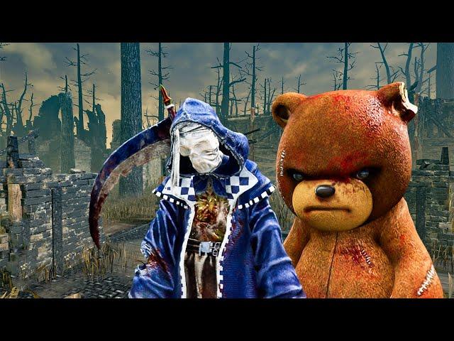 Naughty Bear & Nurse 2v8 killer Gameplay Dead By Daylight (No Commentary)