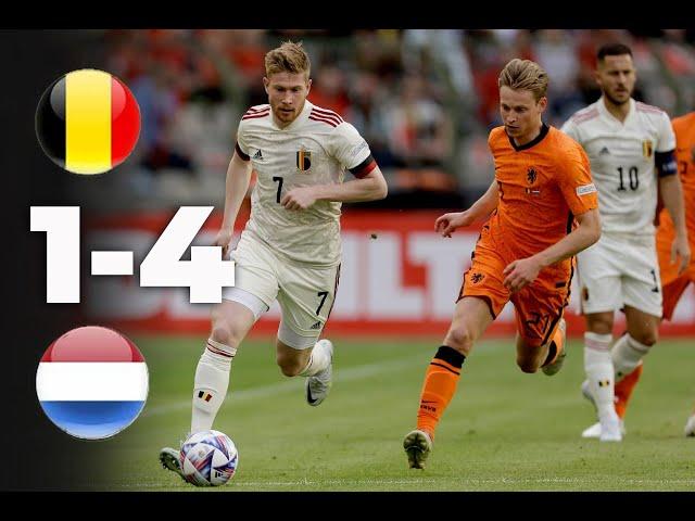 Belgia VS Belanda 1-4 All Goals and Highlights 2022 HD