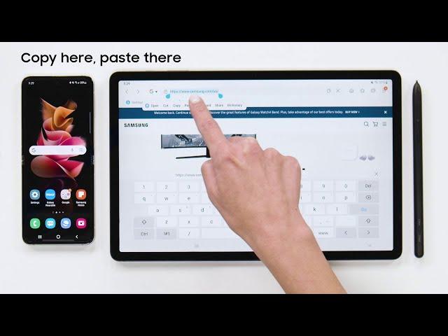 Galaxy Tips: How to copy & paste across devices | Samsung