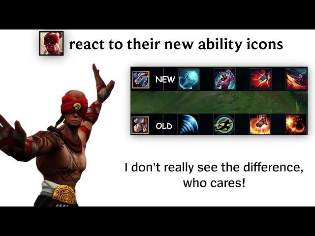 Champions react to the new Ability Icons