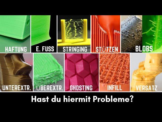 3D-Druck Probleme: Lösungen-Tipps! Springe mit Hilfe der Zeitschiene zu genau deinem Problem!