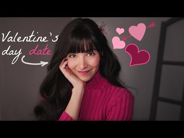 ASMR Our Valentine's Day DATE ️ ...and surprises...