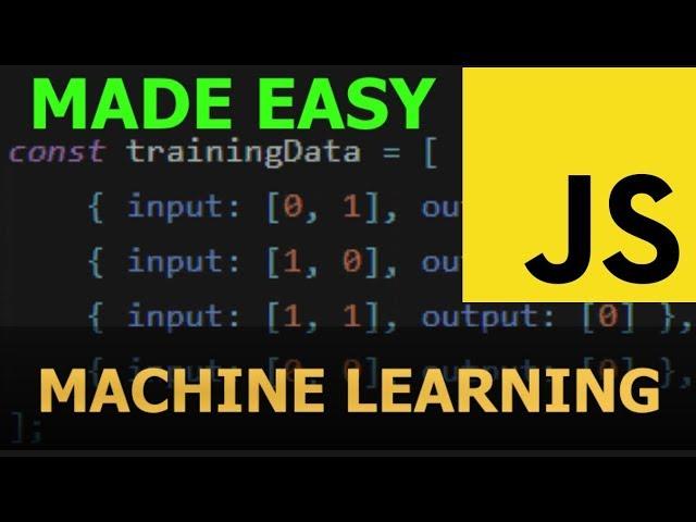 Machine Learning for Beginners in 5 minutes [JavaScript AI Tutorial]