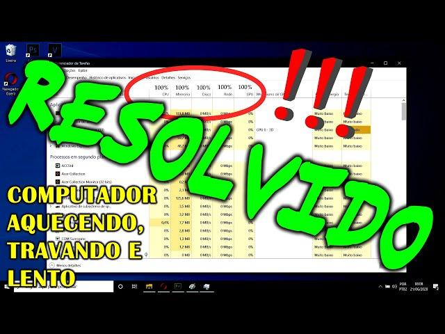 COMPUTADOR TRAVANDO E AQUECENDO [RESOLVIDO]