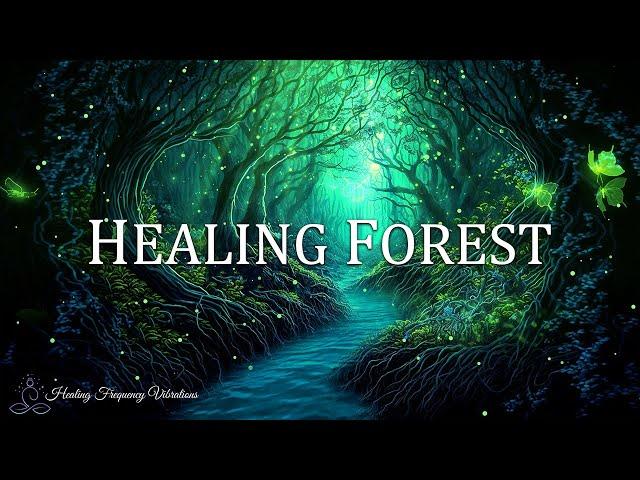 Healing Forest Ambience | 639Hz + 741Hz - Miracle Tones | Attract Love + Clear All Negative Energ...