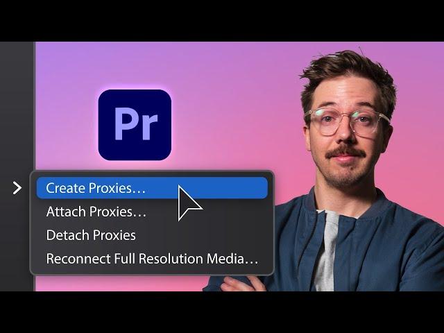 How to Create Proxy Files for Premiere Pro | Premiere Pro Tutorial