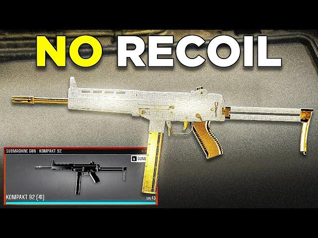 the *NO RECOIL* KOMPAKT 92 CLASS in BLACK OPS 6!  (Best KOMPAKT 92 Class Setup) BO6