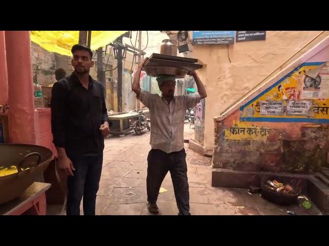 Thatheri Bazaar - the khau gali of Varanasi