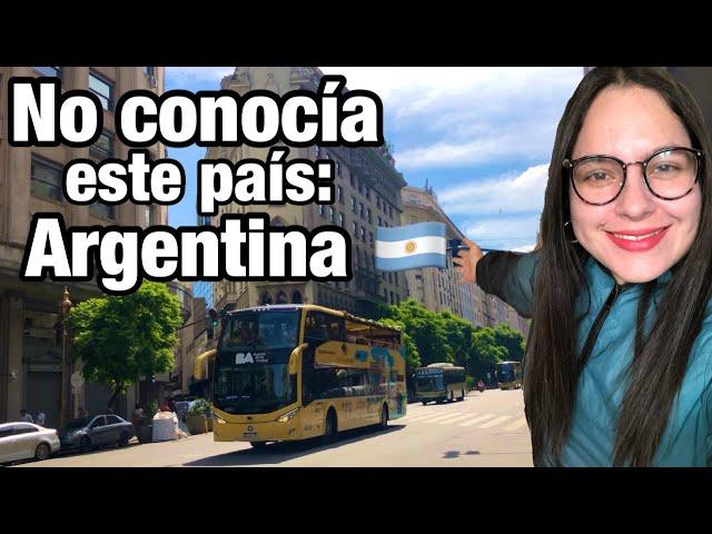 No conocía este país y es precioso| Mi primera vez en Argentina