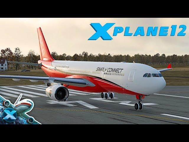 X-Plane 12 - JARDesign A330 Now X-Plane 12 Compatible - Test Flight - Simply Connect Va - Vatsim