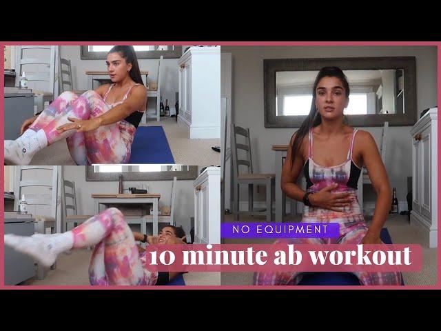 10 MIN AB WORKOUT / NO EQUIPMENT | STEF FIT